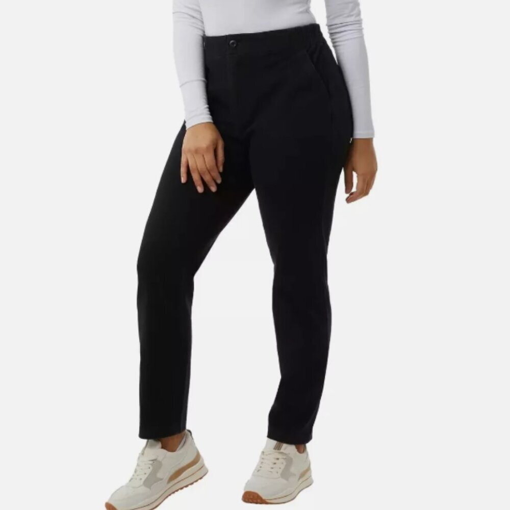 32 Degrees Ladies' Knit Twill Pant  Black S